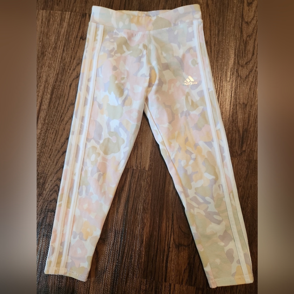 Adidas Kids Camo Leggings - Multicolor